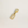 Charm lettre D en laiton doré avec cristaux Charm lettre D en laiton doré avec cristaux