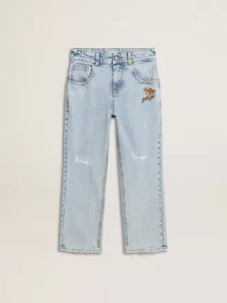 Jean en denim clair pour garçon