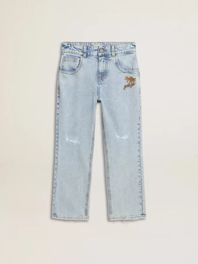 Jean en denim clair pour garçon
