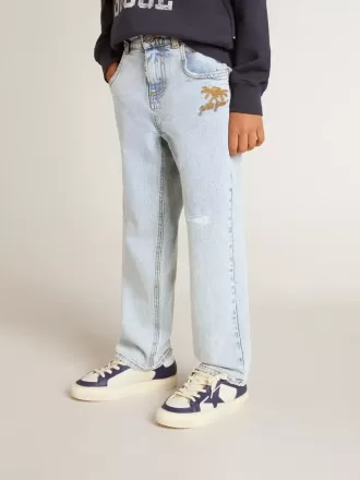 Jean en denim clair pour garçon