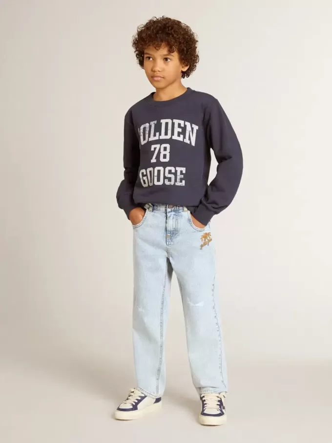 Jean en denim clair pour garçon