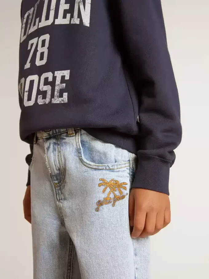 Jean en denim clair pour garçon