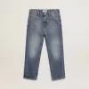 Jean stretch bleu denim pour garçon