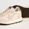 Marathon junior en nylon rose avec étoile imprimée et renfort en cuir au talon
