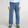 Pantalon de jogging bleu pour enfant avec broderies