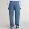 Pantalon de jogging bleu pour enfant avec broderies