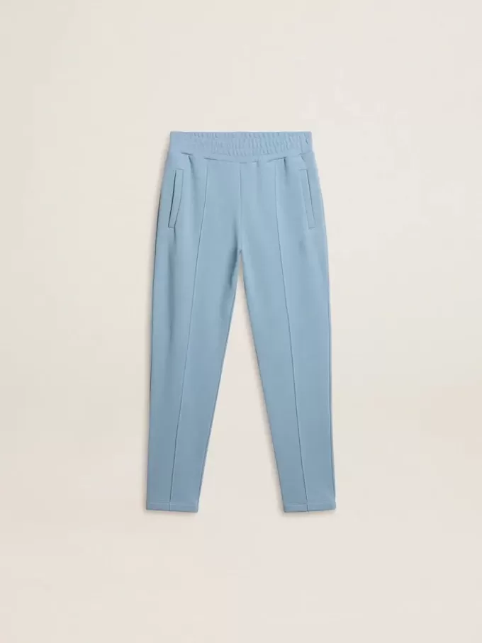 Pantalon de jogging imprimé bleu clair pour garçon