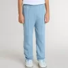 Pantalon de jogging imprimé bleu clair pour garçon