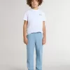 Pantalon de jogging imprimé bleu clair pour garçon