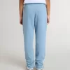 Pantalon de jogging imprimé bleu clair pour garçon