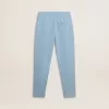 Pantalon de jogging imprimé bleu clair pour garçon