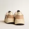 Running Sole en nylon et nubuck avec étoile en daim bleu foncé