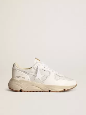 Running Sole pour homme en mesh et nappa blanc