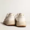Running Sole pour femme en mesh et nappa blanc