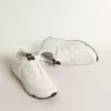Semelle de course bio pour homme avec étoile blanche et languette au talon