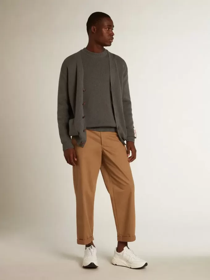 Semelle de course bio pour homme avec étoile blanche et languette au talon