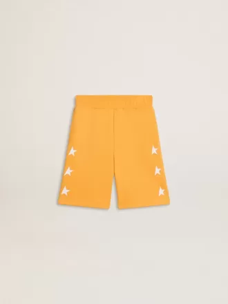 Short jaune moutarde pour garçon