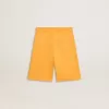 Short jaune moutarde pour garçon
