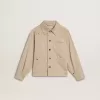 Veste beige pour enfant avec éclaboussures multicolores Veste beige pour enfant avec éclaboussures multicolores